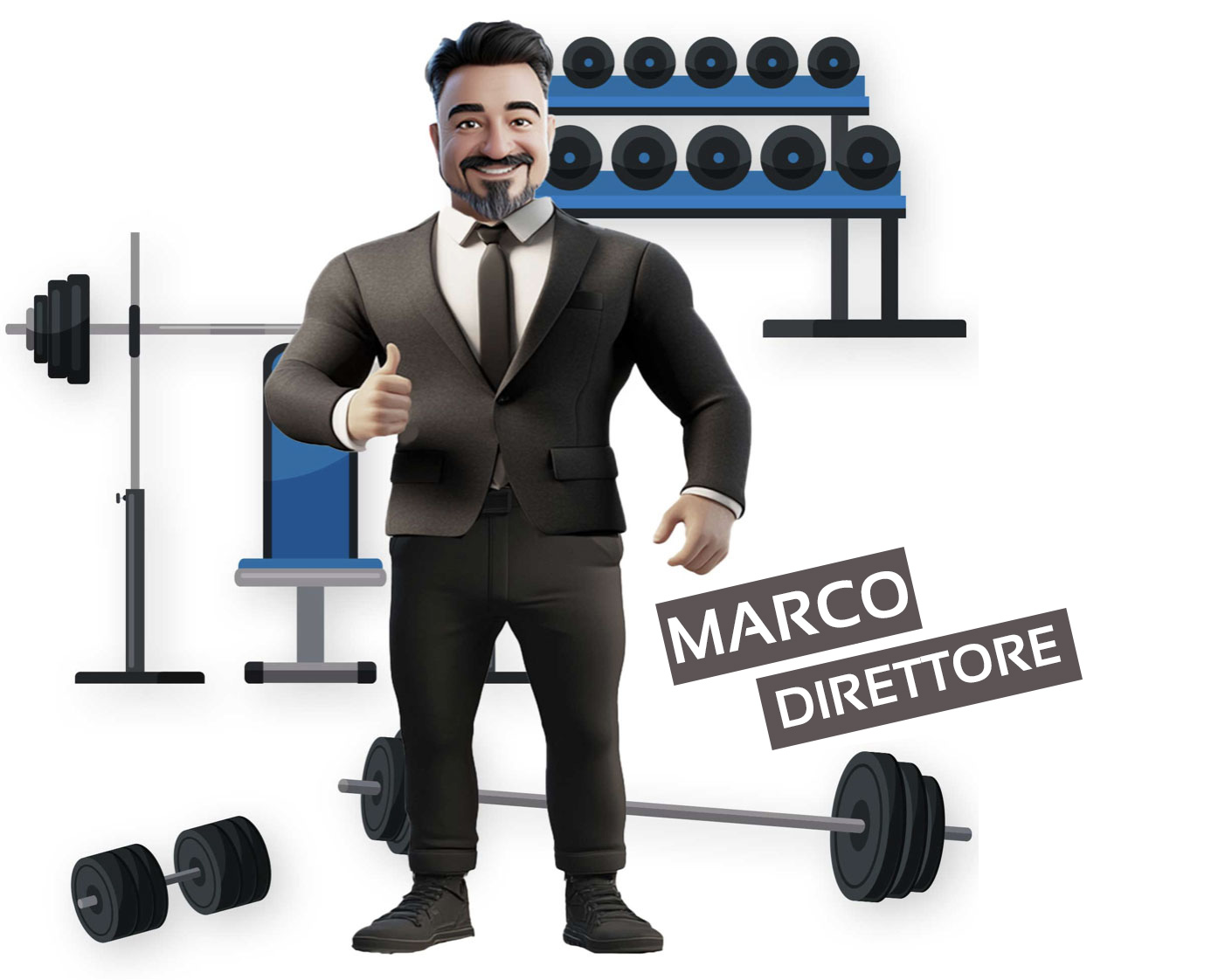 Marco in palestra